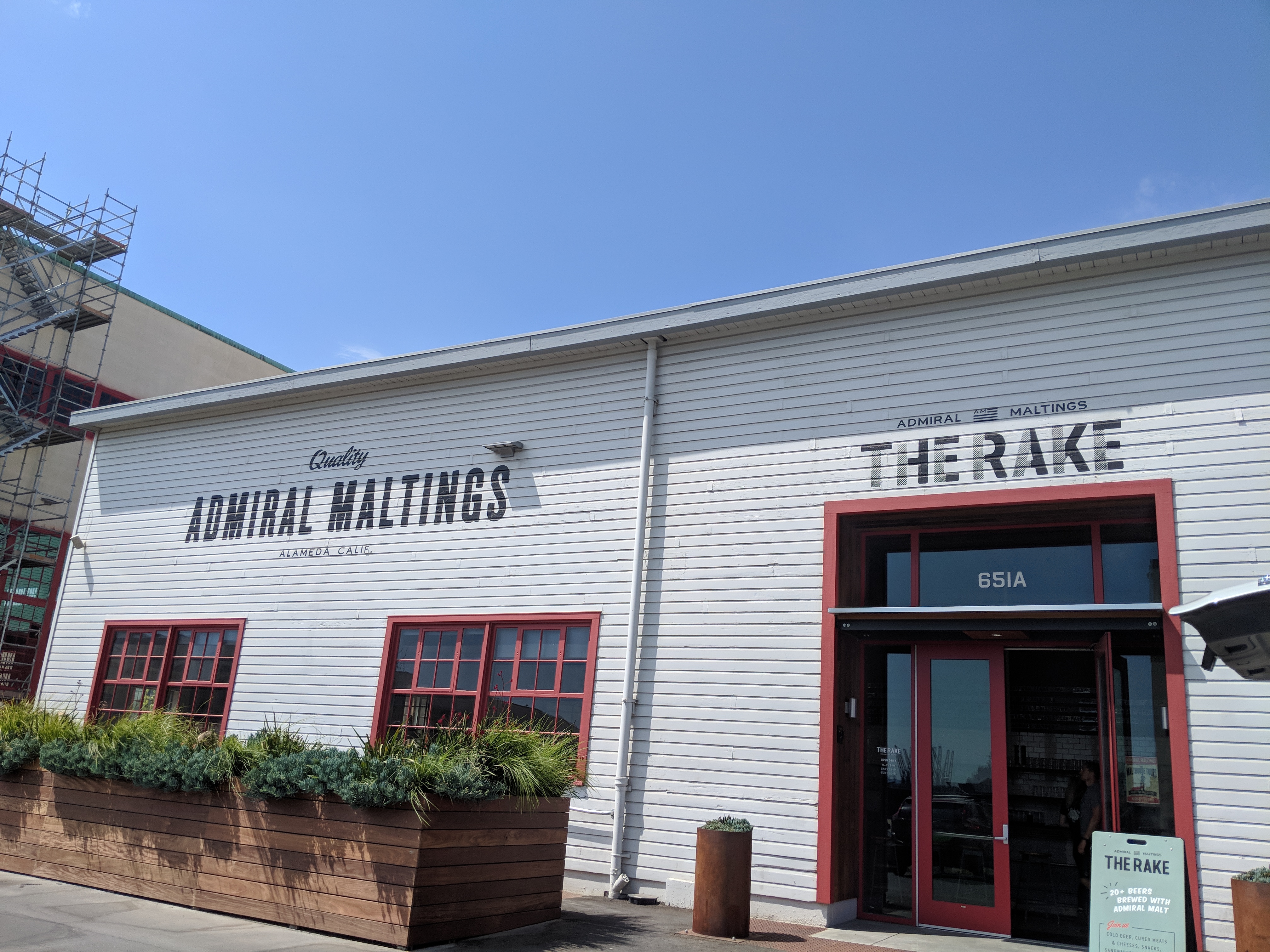 Exterior of Admiral Maltings & the Taproom 'The Rake'