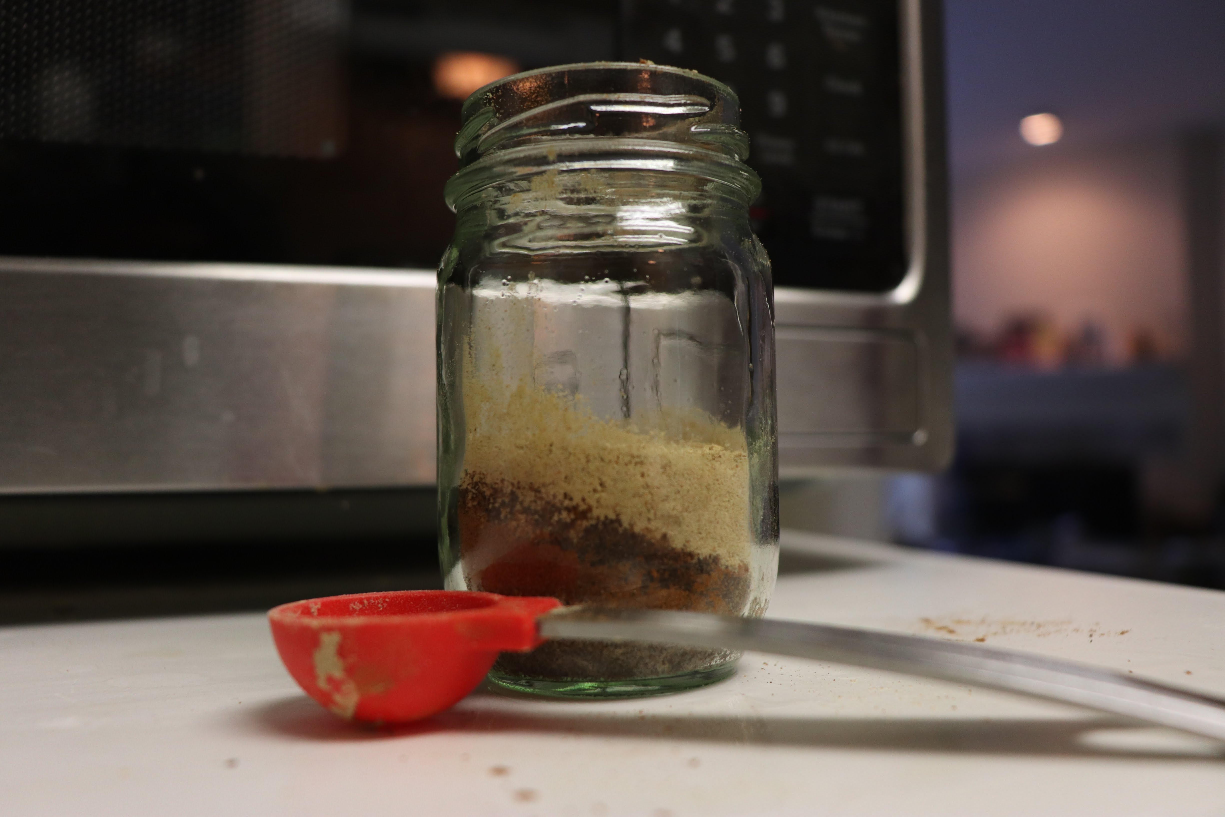 Spices before I added the rum